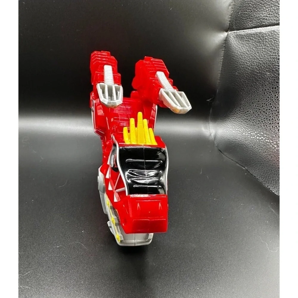 Power Rangers Tyrannosaurs Rex Super Charge Morpher Red Blaster Bandai WORKS-2